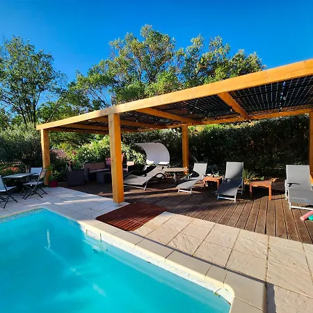 Domaine A L'aise - Piscine Chauffee * Plaissan
