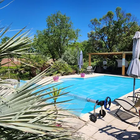 Domaine A L'aise - Piscine Chauffee * Plaissan