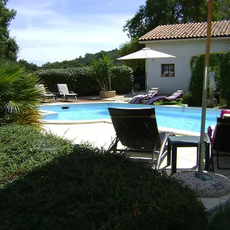 Domaine A L'aise - Piscine Chauffee ベッド・アンド・ブレックファスト Plaissan
